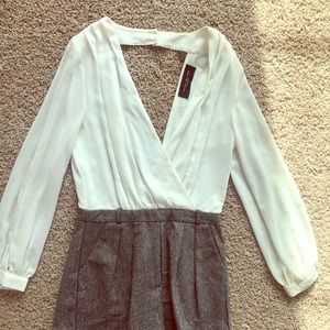 Black & white jumper